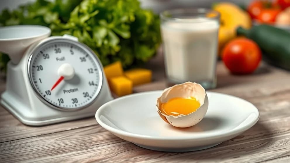 Hur mycket protein innehåller ett ägg